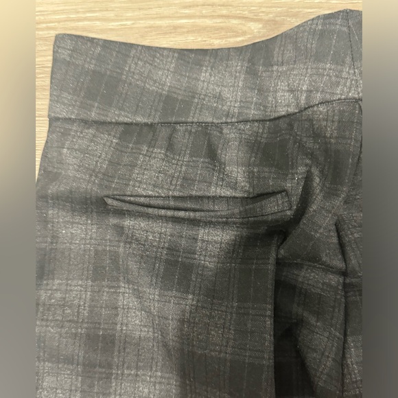 Hilary Radley Black & Gray Plaid Pants Size M - Picture 11 of 16